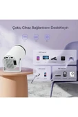 Taşınabilir Sinema Projektörü 4k Ev Sineması Bluetooth Android 12 Projeksiyon cihazı - 4