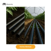 1 1/2" (38 mm) Çap 30 Metre Termo Kauçuk İplikli PVC Bahçe Sulama Hortumu Esnek Dayanıklı - 5