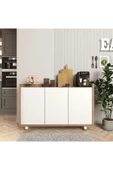 Cool Home Ala Kahve Köşesi, Çok Amaçlı Dolap Sepet - Beyaz - 1