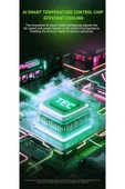 HK-5 Pro Manyetik/Çıkarılabilir Tutacaklı Akıllı Telefon Soğutucu Oyun İçin Eğlenceli, iOS/Android - 6