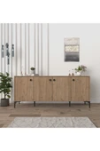 Cool Home Eylül Modern Raflı Konsol Ofis Salon 180 Cm Sepet - 1