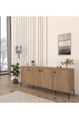Cool Home Eylül Modern Raflı Konsol Ofis Salon 180 Cm Sepet - 3