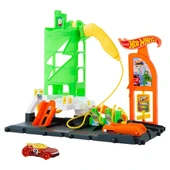 HTN79 Hot Wheels Elektrikli Araç Şarj İstasyonu Oyun Seti - 2
