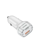 Tonex TA-38W  2 Girişli Type-C To Type-C Kablolu Araç Şarjı Işıklı - 5 ADET - 6