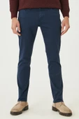AltınYıldız Erkek Lacivert 360 Derece Her Yöne Esneyen Rahat Slim Fit Dar Kesim Pantolon thumbnail 1