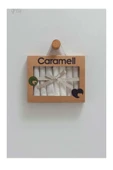 Caramell My Baby Kumsal %100 Coton 7li Bebek Ağız Silme Mendili Yeni Sezon sevimli Ayıcık Gri mbk1471 - 1