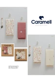 Caramell My Baby Kumsal 80x90 cm 1 adet Penye 1 adet Muslin Battaniye 1 adet Emzik Askısı 3lü set kutulu Gülkurusu 2207  2208 thumbnail 1