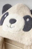 Bebitof My Baby Kumsal % 100 Pamuk 0 - 24 Ay Bornoz Seti Panda Desen Kutu İçerisinde 30052 - 3