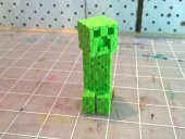 Hareketli Kafa ile Dokulu Minecraft Çocuk Oyuncak Süs Eşyası - 1