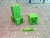 Hareketli Kafa ile Dokulu Minecraft Çocuk Oyuncak Süs Eşyası - 2