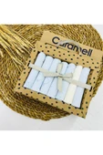 Caramell %100 Coton 7li Bebek Ağız Silme Mendili Uçan Araba Desenli Organik //1204 mavi - 2