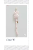 Caramell My Baby Kumsal Tavşanlı Emzik Askısı 2 Li Set 1789 Ekru Ve Pembe - 2