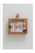 Caramell My Baby Kumsal %100 Coton 7li Bebek Ağız Silme Mendili Yeni Sezon Sevimli Tavşan Lila 1491 - 3