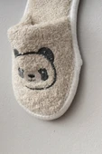Bebitof My Baby Kumsal % 100 Pamuk 0 - 24 Ay Bornoz Seti Panda Desen Kutu İçerisinde 30052 - 4