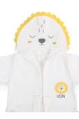 Bebitof My Baby Kumsal % 100 Pamuk 0 - 24 Ay Bornoz Seti Aslan Desen Kutu İçerisinde 30024 - 8