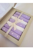Caramell %100 Coton 7li Bebek Ağız Silme Mendili Kalp Desenli Organik //1084 - 1