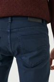 AltınYıldız Erkek Lacivert 360 Derece Her Yöne Esneyen Rahat Slim Fit Dar Kesim Pantolon thumbnail 3