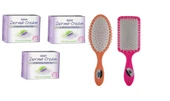 Dalan Derma Cream Nemlendirici Sabun 100gr x 3 Adet Saç Fön Fırçası Oval Saç Fırçası Tarak 1+1 Adet - 1