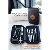 Modacar Manikür Pedikür Seti Profesyonel 304 Cerrahi Paslanmaz Çelik - 1