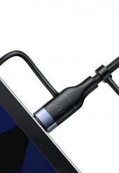 Usams US-SJ547 USB+Type-C To Type-C+Lightning+MicroUSB,1.2m 6 in 1 PD Hızlı Şarj ve Data Kablosu - 3
