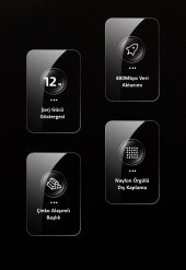 Usams US-SJ543 Dijital Göstergeli,Çipli,Örgülü, 1.2m 2.4A Lightning iPhone Şarj ve Data Kablosu - 6