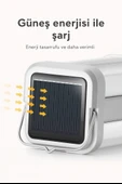 Süper Güçlü Güneş Enerjisi Ile Şarj Olabilen Solar Lamba Asılabilir Işıldak - 4