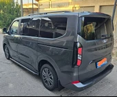 TOURNEO CUSTOM DELUXE KISA ŞASE 2025 2026 2027 PORTBAGAJ TAVAN ÇITASI SİYAH thumbnail 3