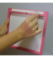 Kişiye Özel Fotoğraf Baskılı Yapışan Sök Tak Kare Çerçeve - Gold 3'Lü Paket thumbnail 4