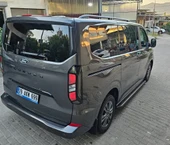 TOURNEO CUSTOM DELUXE KISA ŞASE 2025 2026 2027 PORTBAGAJ TAVAN ÇITASI SİYAH thumbnail 2