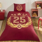 Taç Galatasaray 25. Şampiyonluk Tek Kişilik Lisanslı Nevresim Takımı thumbnail 1