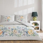 Taç Çift Kişilik Ranforce Nevresim Takımı Fiora Gri thumbnail 1