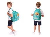 Kaukko Erkek Çocuk 3D Aslan Şekilli Yeşil Okul Sırt Çantası ve Isı Yalıtımlı Beslenme Çantası Seti thumbnail 3