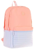 Kaukko Quick Kız Çocuk Üç Bölmeli Somon Kapitone Detaylı Okul Sırt Çantası - K1792 thumbnail 1