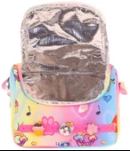 Kaukko Kids Isı Yalıtımlı, Silikon Aksesuarlı Beslenme Çantası - Mavi Sarı - Kız Çocuk - L7244 thumbnail 3