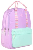 Kaukko K1764 Kız Çocuk/Kadın (Mor Yeşil - Çift Renk) Okul ve Günlük Sırt Çantası thumbnail 1