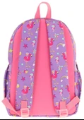 Kaukko Kız Çocuk Peluş Flamingolu İlkokul Okul Sırt Çantası - Mor Pembe - L5240 thumbnail 3