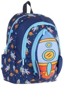 Kaukko Kids Üç Gözlü (Erkek Çocuk) Okul Sırt Çantası (Roket Detaylı) - L5260 thumbnail 1