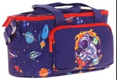 Kaukko Kids Thermo Isı Yalıtımlı Erkek Çocuk Astronot Baskılı Lacivert Kırmızı Beslenme Çantası L7267 (İki Bölmeli) thumbnail 1