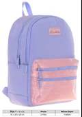 Kaukko Magic Dreams Kız Çocuk Dört Bölmeli Mavi Pembe Okul Sırt Çantası (İlkokul+Ortaokul) - K1815 thumbnail 4