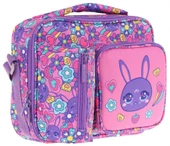 Kaukko Kız Çocuk, Mor Pembe, Tavşan Baskılı Isı Yalıtımlı Üç Bölmeli (Matara Cepli) Okul Beslenme Çantası L7220 thumbnail 1