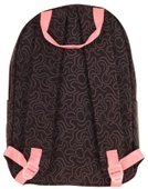 Kaukko Double Colors Üç Bölmeli Kız Çocuk Okul ve Günlük Sırt Çantası - Siyah Pembe - K1836 thumbnail 3