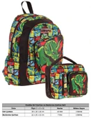 Kaukko Kids 3D Gergedan Detaylı Okul Çantası (L5263) ve Thermo Beslenme Çantası (L7263) Seti - Erkek Çocuk thumbnail 2