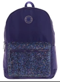 Kaukko Bright Kız Çocuk Taşlı Lacivert Üç Bölmeli Okul Çantası - K1808 thumbnail 2