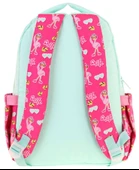 Kaukko Toys Kız Çocuk 3D Flamingo Şekilli İlkokul ve Günlük Sırt Çantası - Kırmızı Yeşil - L5235 thumbnail 3