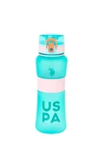U.S. Polo Assn. 650 ml Matara Suluk Su Şişesi Yeşil thumbnail 1