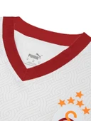 Galatasaray Orijinal Lisanslı 2024/25 5 Yıldızlı Beyaz Deplasman Taraftar Forma + Şal Kaşkol Set Hediyelik Ahşap Kutulu thumbnail 7