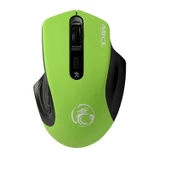 Valkyrie imice 2000dpi Kablosuz Sessiz Silent Mouse Yeşil - 2