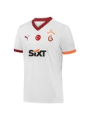 Galatasaray Orijinal Lisanslı 2024/25 5 Yıldızlı Beyaz Deplasman Taraftar Forma + Şal Kaşkol Set Hediyelik Ahşap Kutulu thumbnail 8