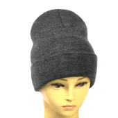 Kışlık Tam Kalıp Çocuk Triko Bere - Antrasit thumbnail 3