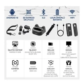 Newland MT90 Android 13 El Terminali - 2